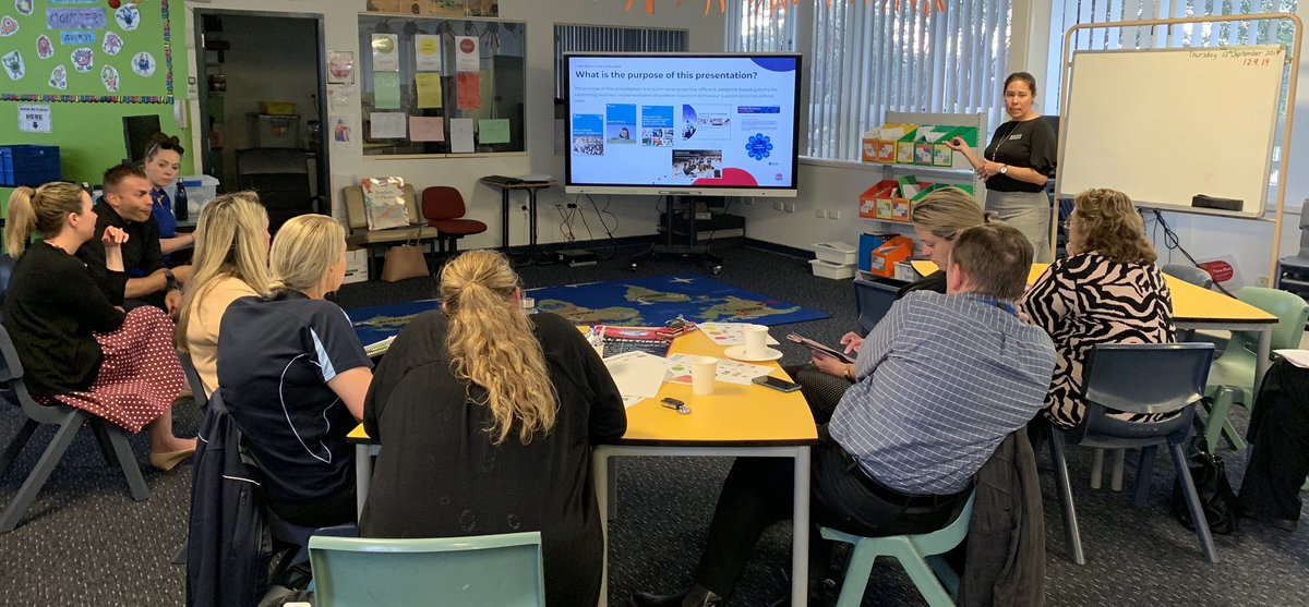Connecttopbl's tweet photo. Providing opportunities to reflect on #PBL classroom systems and practices to enhance student wellbeing and academic outcomes. We teach behaviour as rigorously as we teach academics. Professional learning at a #PBL Network Meeting. https://t.co/yOXzArRdQO