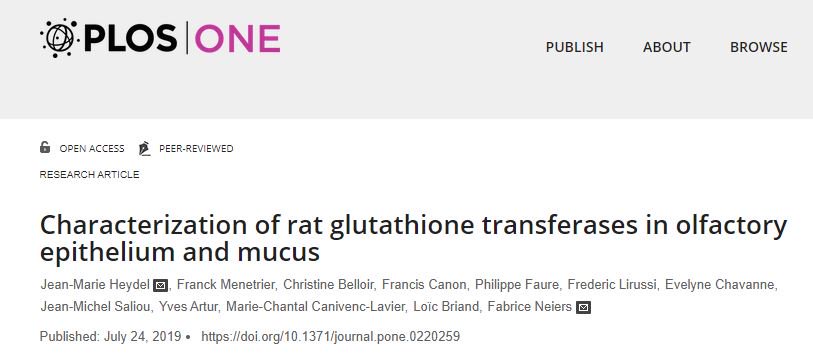 CSGA_DIJON's tweet photo. Sensitivity to #odors is maintained by Xenobiotic Metabolizing #Enzymes in the nose say researchers at @CSGA_DIJON in a recent paper in #PLOSONE ⏩ https://t.co/ZgfL59D1md https://t.co/jnuMNU26V1