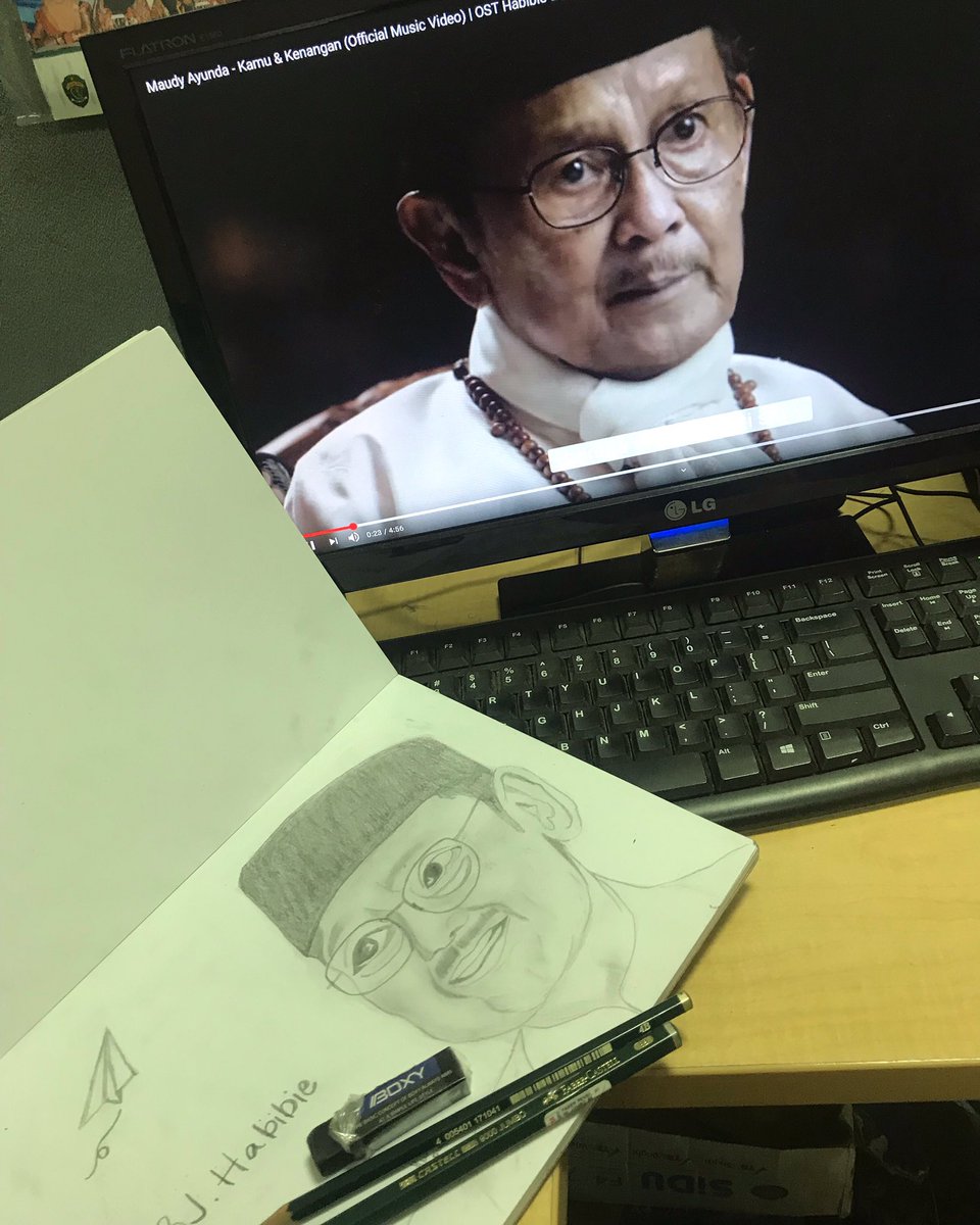 putery4myg's tweet photo. “Kegagalan hanya terjadi bila kita menyerah.” -BJ. HABIBIE-
—
——
Selamat Jalan Bapak Teknologi.
.
.
#RIPBapakTeknologiIndonesia 
#BJHabibie 
#sketchbook
#puterymenggambar
#Sketch https://t.co/K1qJzhqg4u