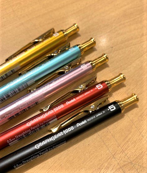 GRAPHGEAR 1000 グラフギア1000 韓国限定 2本 シャーペン 限定】製図用