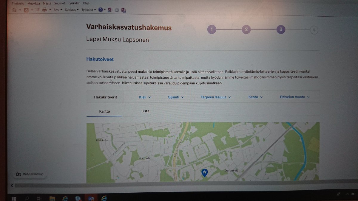 Uuden sähköisen varhaiskasvatukseen hakemisen prototyyppiä esittelemessä pk Tammessa <a href="/Camilla97241981/">CamillaSola</a> <a href="/lvirkki/">Laura Virkki</a> <a href="/j2schonert/">Joakim Schonert</a> Hyviä näkökulmia vanhemmilta, tästä on hyvä jatkaa!