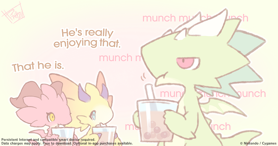 Munch munch... Snack time.
#DragaliaMinis
#DragaliaLost