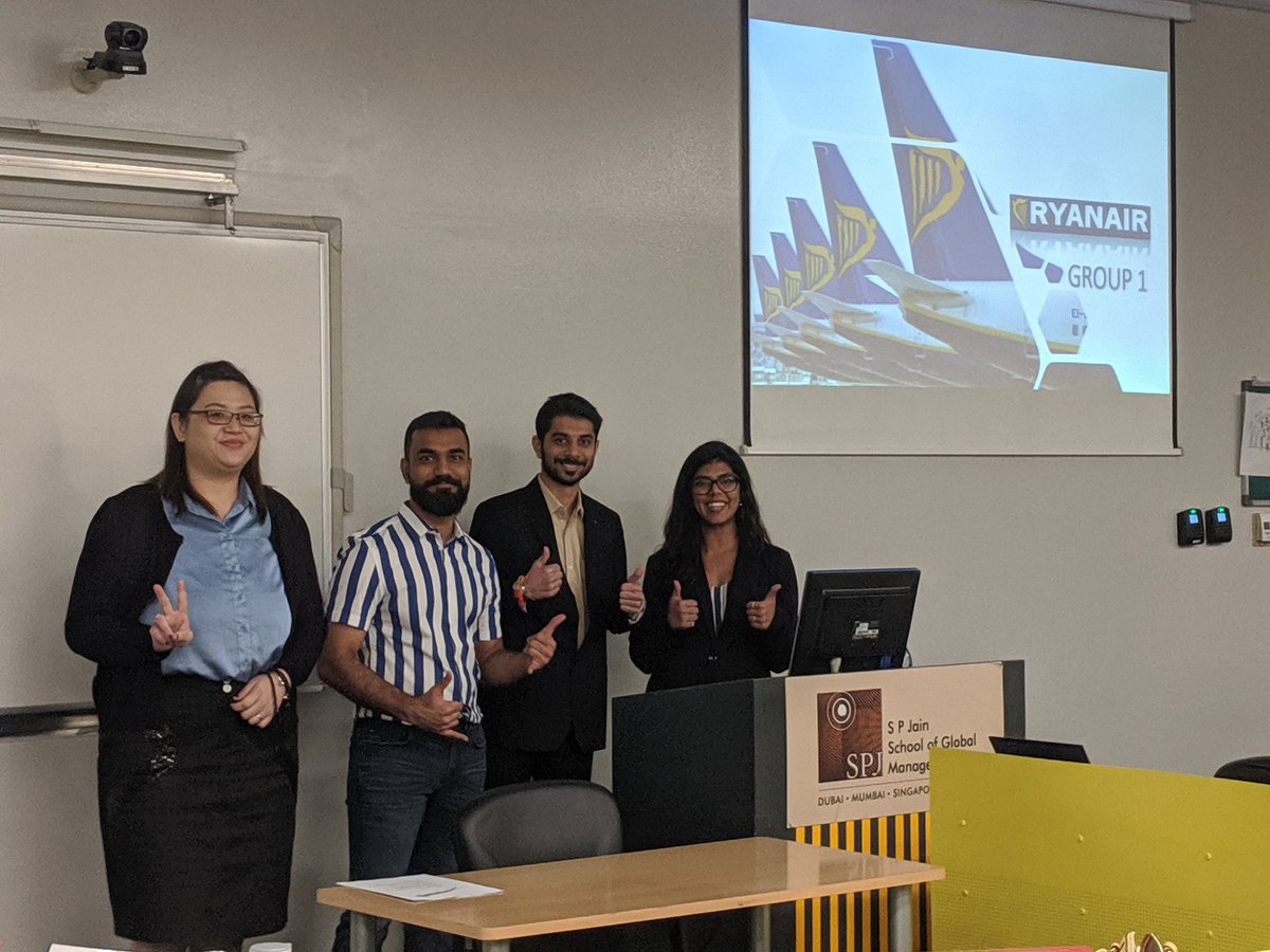 shivambaheti21's tweet photo. Kicking off final presentation on Digital Transformation of Ryan Air by @SonaliT94 @niket_28 @viviennehyw

#SPJGlobal #GMBA #DigitalMarketing @tarabasz https://t.co/EHjNNwRRVS