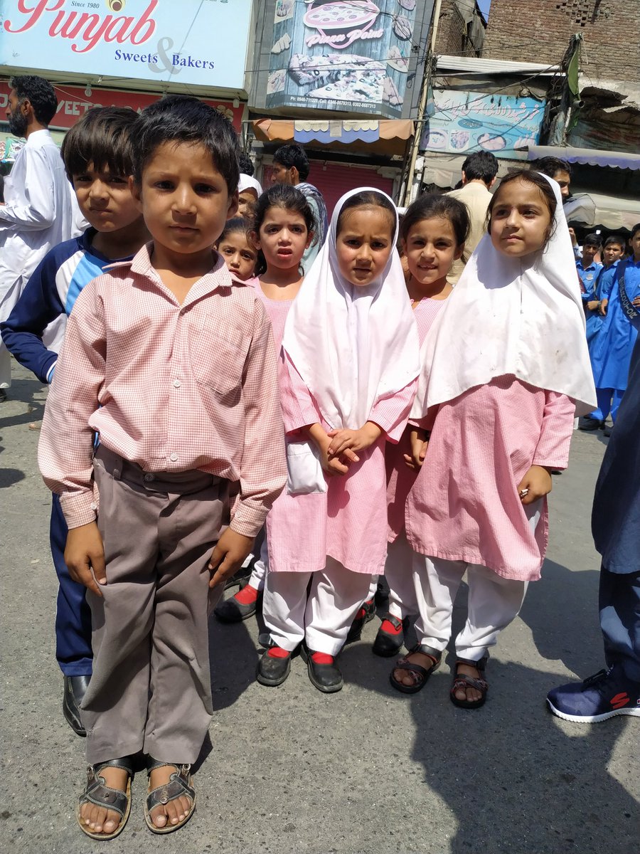 Udhyaana's tweet photo. Dear @ImranKhanPTI  these students are on roads in Swat  as they do not have books since this April 2019. Where is Article 25A?
#SwatStands4Education https://t.co/5APavUSMV8