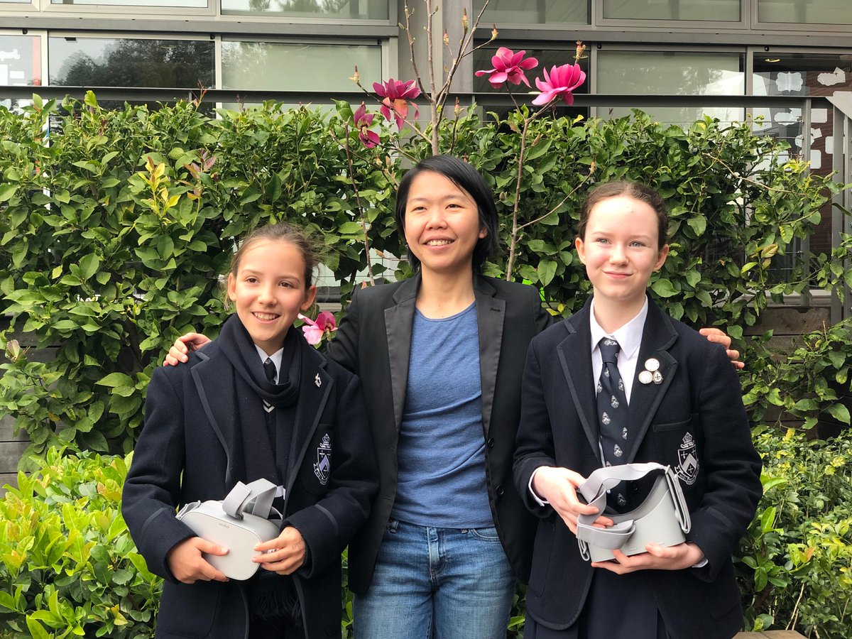 MGGS_SouthYarra's tweet photo. How might media be used to positively influence thinking and behaviour? This is the question our Yr 6's were asked to consider this term. Our girls worked with @RMIT Lecturer Dr Li Ping Thong, who helped them develop an innovative response to this question https://t.co/Oo7d1D775x https://t.co/zjPzc5PgC4