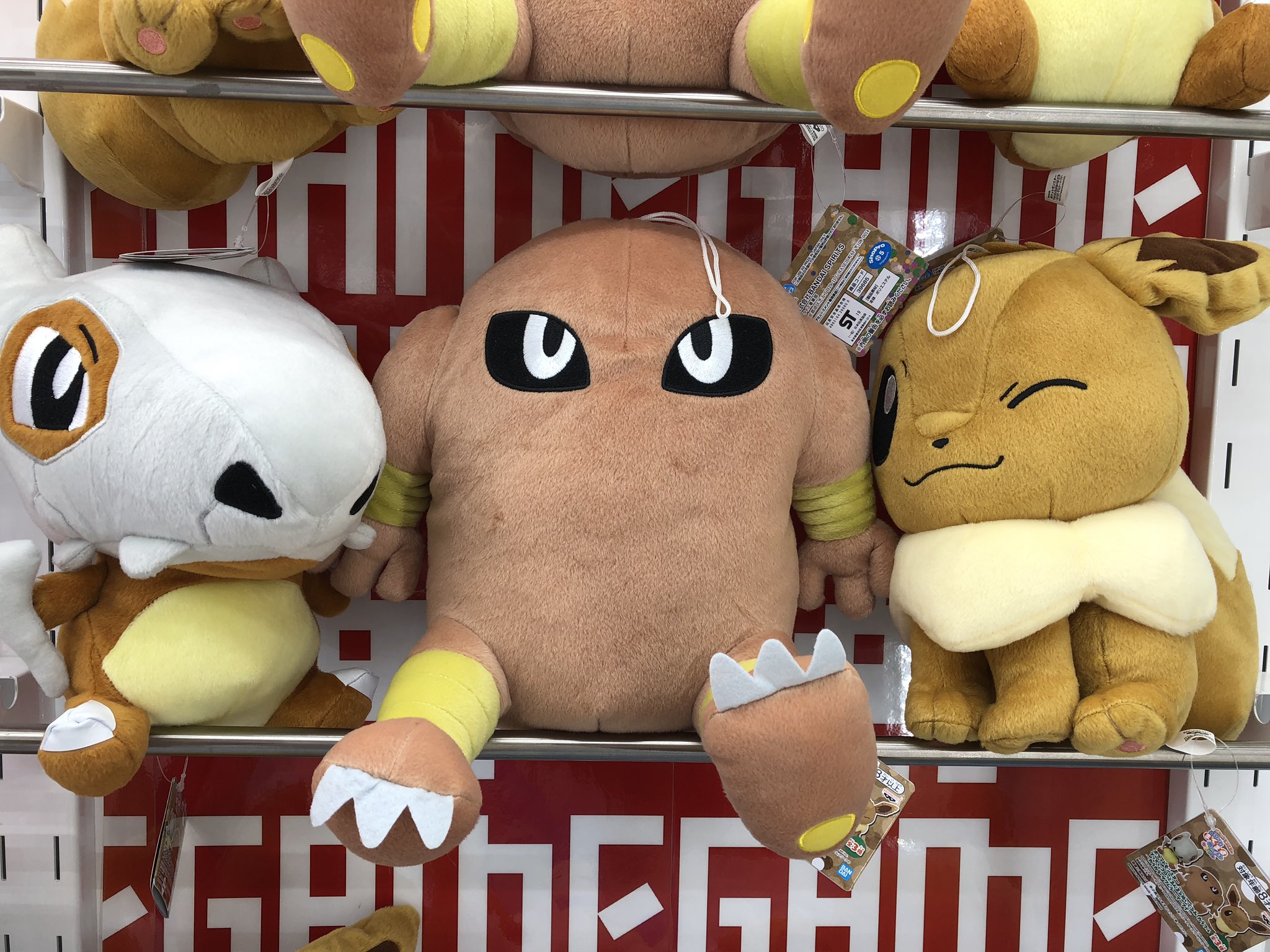 ট ইট র タイトーステーション戸塚西口店 プライズ ポケモン大量入荷 ポケモンフォーカス 伝説のポケモン めちゃでかルギアぬいぐるみ ポケットモンスターでっかいコロッとまんまるぬいぐるみ カラフル カラカラ サワムラー イーブイ 続きます