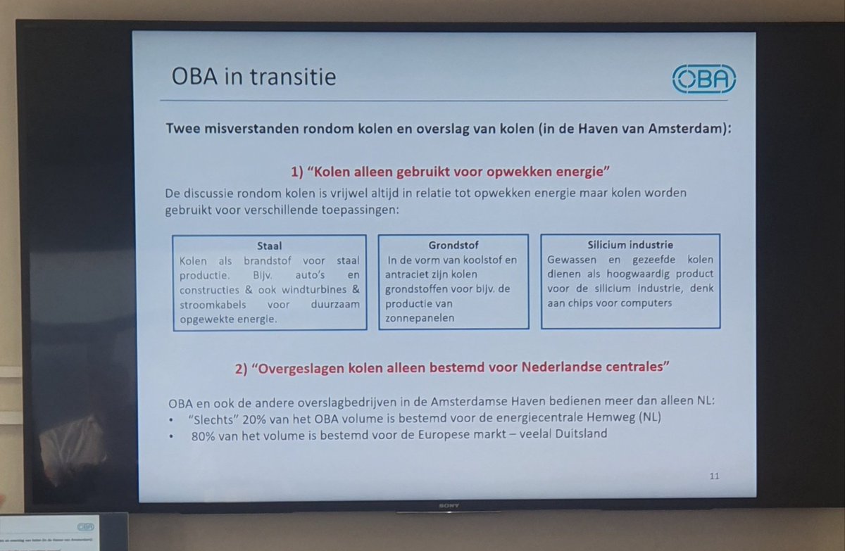 serverloos's tweet image. Grote misverstanden even hard rechtgezet door @OBAmsterdam. Vandaag krijgen ook wij de echte wereld te zien van oa. kolen en overslag. Want #WinSys begrijpt haar klanten. De hele keten is waar het immers om gaat. :) @Amports #DeCloudIsOveral