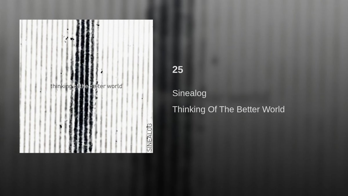sinealog's tweet photo. Now you can listen the whole songs on Youtube.
#breakbeat #dnb #drumnbass #drillnbass #IDM #music #Sinealog #electronic #newsounds #breakcore #Morbos #experimental #chillout #ambient #downtempo
https://t.co/9nRPOXpZ9m https://t.co/av7jvEqwAd