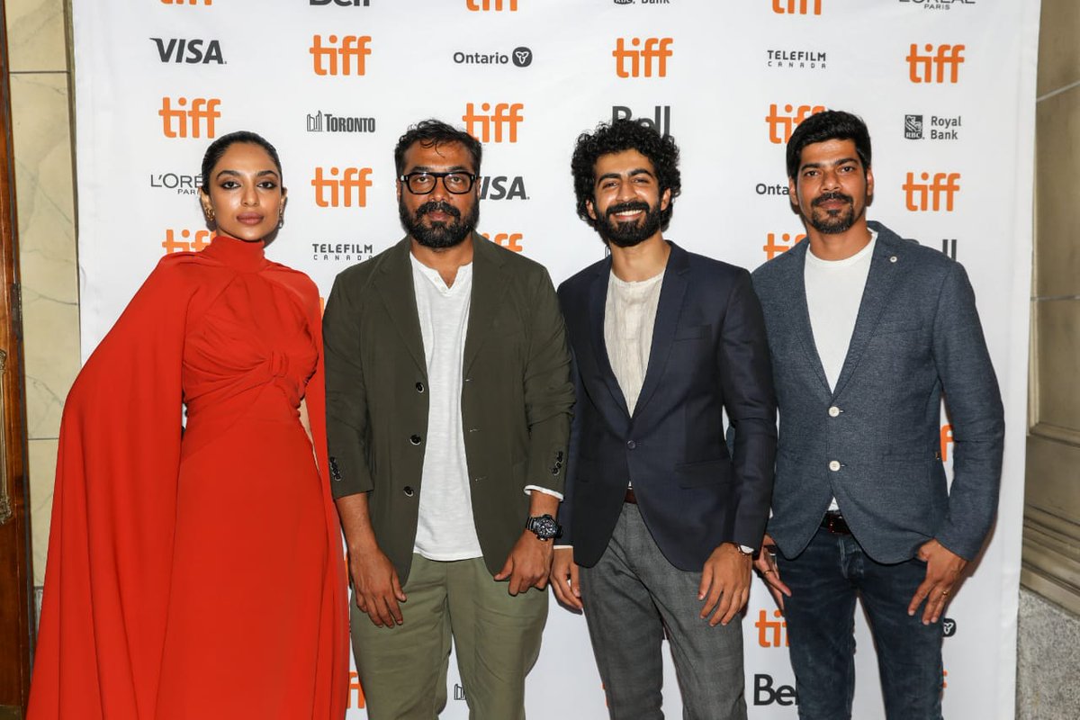 urkumaresanpro's tweet photo. Here are the photos from the World Premiere of #Moothan Starring @NivinOfficial & #sanjanadipu.
A @GeethuMohandas Directional
#MoothonWorldPremier
#AnuragKashyap @vinod_offl @MiniStudio_ @JarPictures @goodbadfilms https://t.co/Doma53rfkD