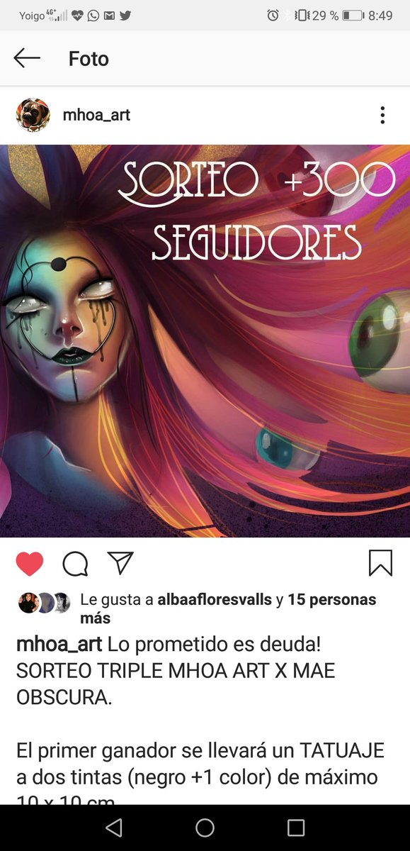 MaeObscura's tweet photo. Somos poquitos en twitter, pero en instagram he sobre pasado los 300 y por ese motivo estoy haciendo un sorteo muy suculento!! https://t.co/FdgHub1ut6 ❤️❤️❤️❤️ #sorteo #vamoschicos #art #artist #tattoo #tattoobcn #barcelonatattoo #corredinsensatos #participa #run #gracias https://t.co/6dj1rzjM80