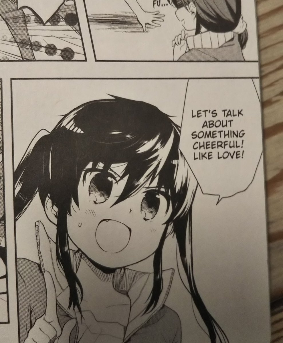 英語版『がっこうぐらし!』
 とりあえず、ほのぼの学校もので一安心。。。
 英語ペラペラなKURUMI-CHAN可愛い 