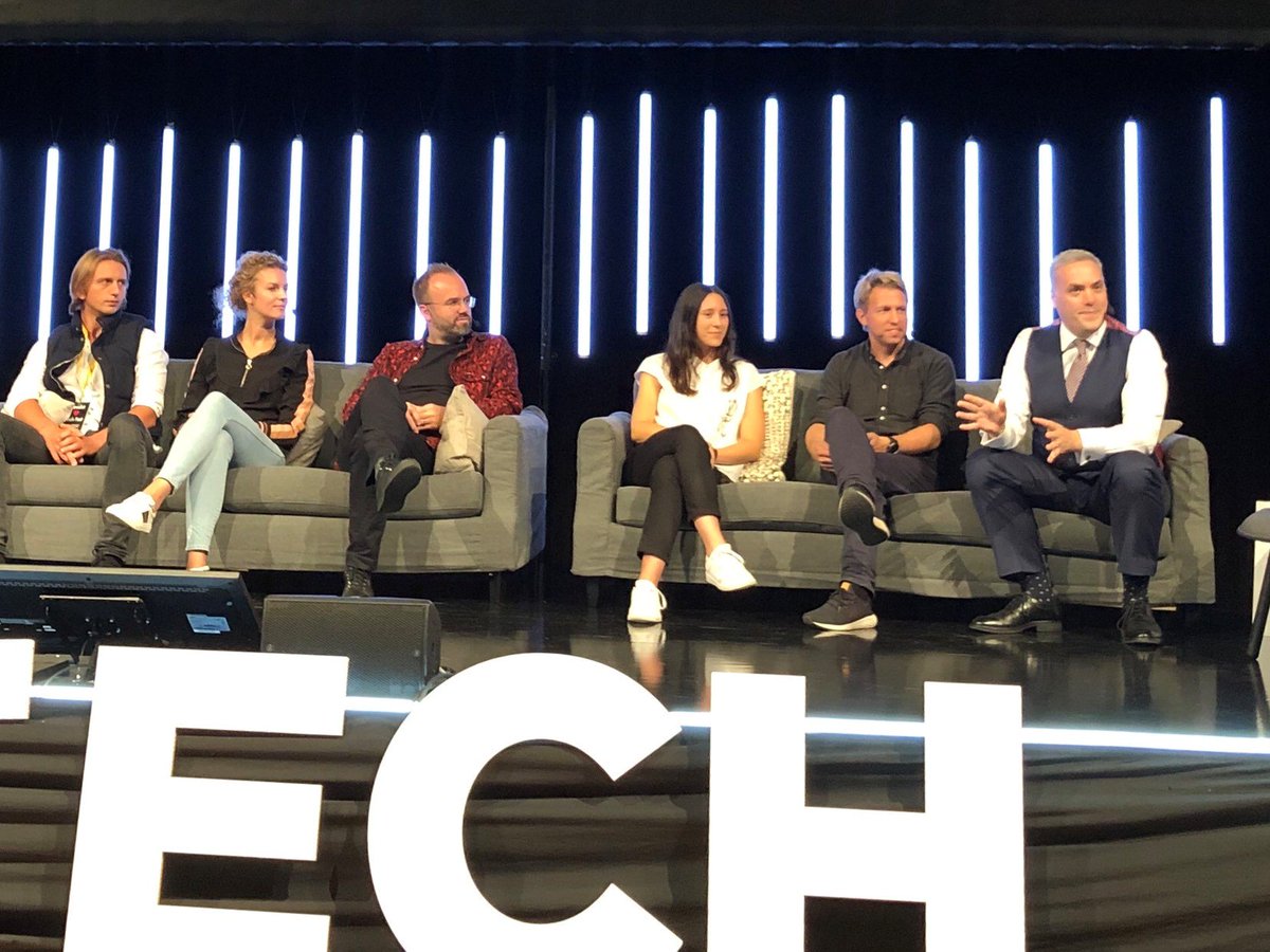 Nordea's tweet photo. "We have an industry that is very innovative, yet we have not solved the problem with paper receipts for instance. So we need a different reality where we innovate faster and make it much easier" said #Nordea Chief Digital Officer @Ew4n in a panel discussion at #sthlmtechfest https://t.co/o9u5wFpMw6