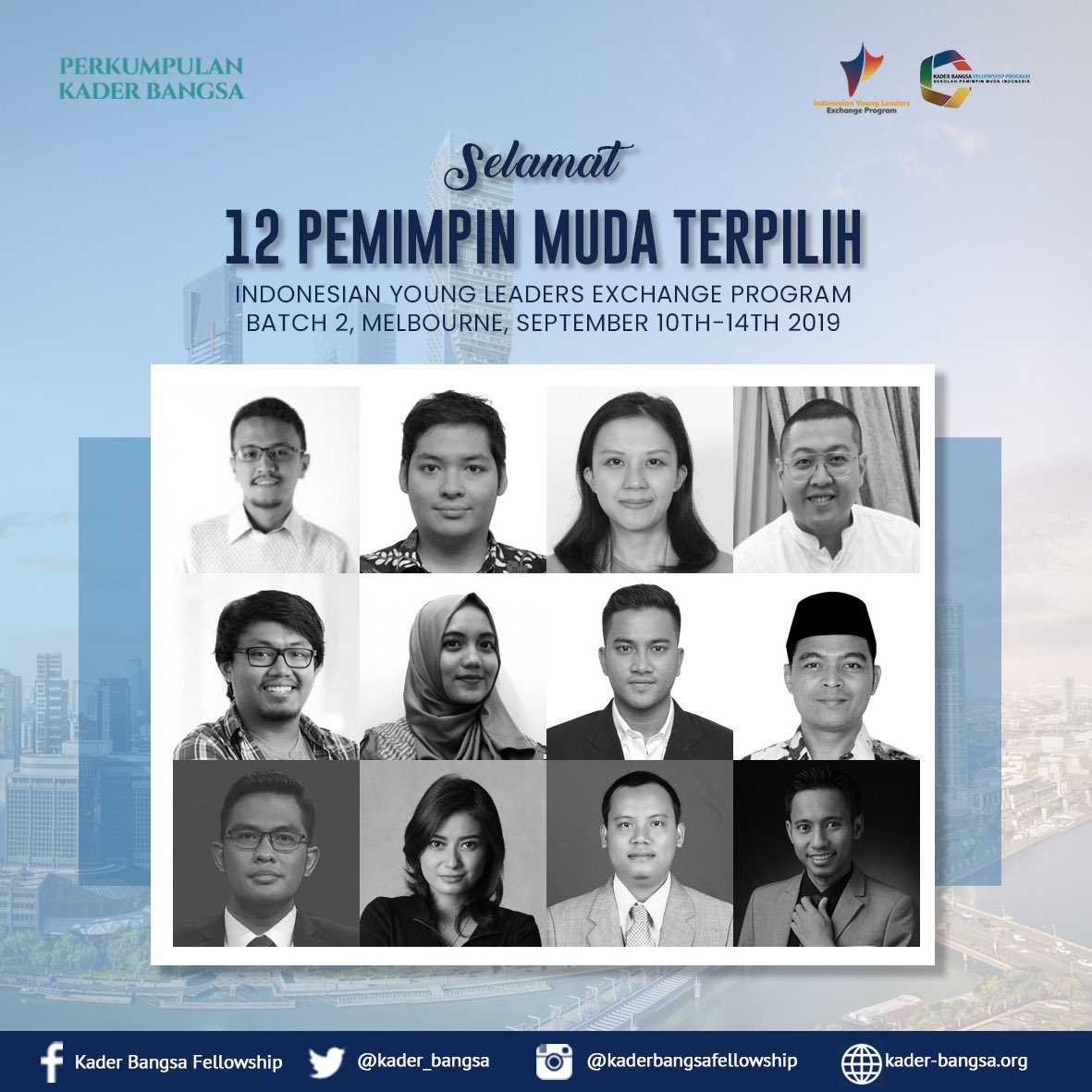 DimasONugroho's tweet photo. Selamat Perkumpulan @KaderBangsa untuk launching program #indonesianyoungleadersexchangeprogram angkatan 2 #kbfp #iylep #iylepbacth2 https://t.co/j1S6egvQqY