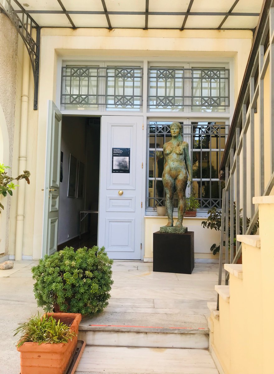 CentreMdvLit's tweet photo. The Danish Institute in Athens on this beautiful second morning of #movingforms, starting the day with Nizar Hermes' keynote: ‘Les Noces of a Barcelonian Comte:  Medieval Iberia through al-Bakrī (d.1094)' #medievaltwitter https://t.co/NxE5HUQ7is