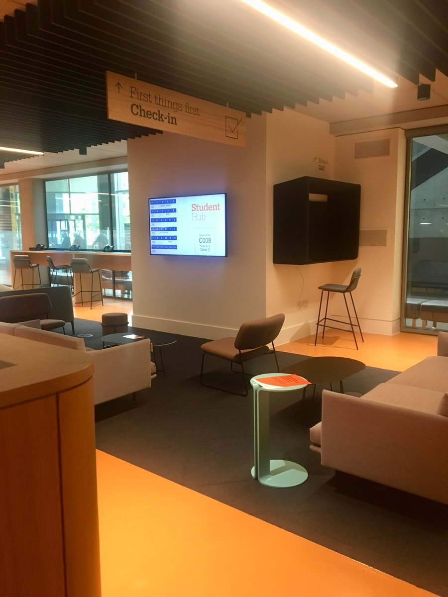 Very exciting to see the new transformed Student Hubs open at <a href="/ManMetUni/">Manchester Metropolitan Uni</a>. It’s been a pleasure working with the team! 
#manmet #sjtp #crmintegration #organisationaldevelopment #digitaltranformation #customerexperience