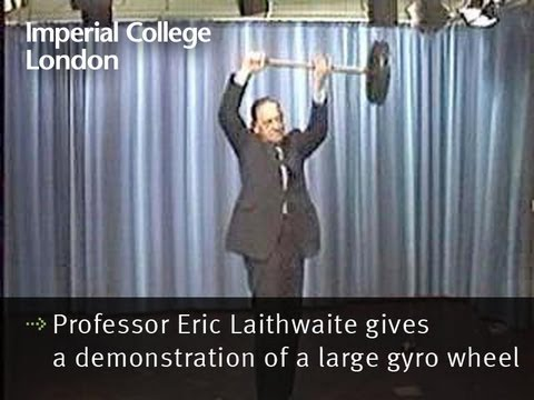 171) What happens is you put another gyroscope on the opposite end of that pole?Professor Eric Laithwaite—father of the mag-lev train—staked his very esteemed reputation on it as a potential for anti-gravity... In front of the entire Royal Society!He was laughed off the stage