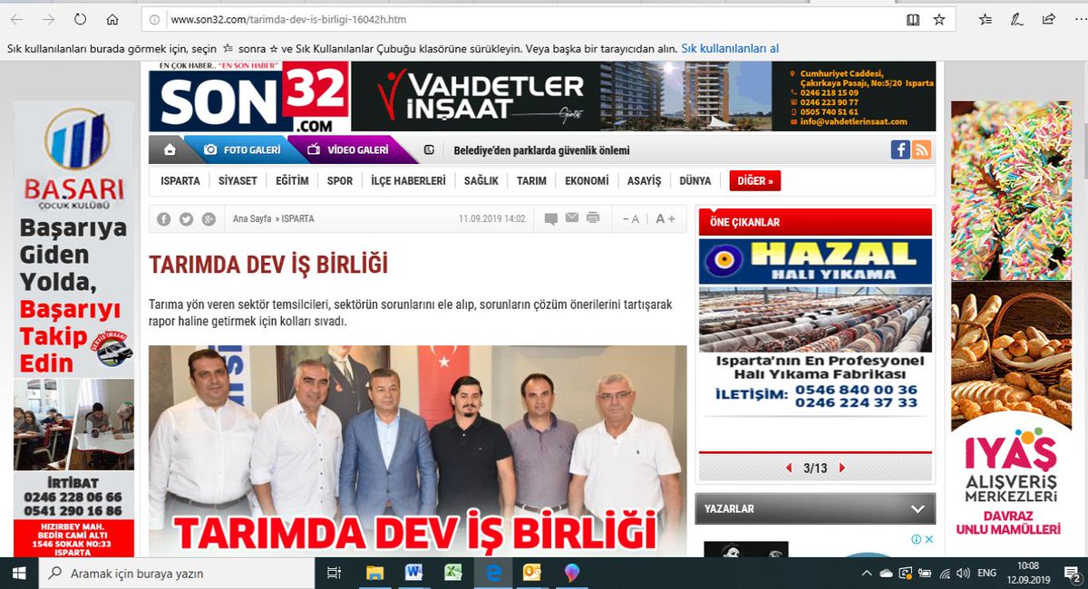 Basında #Tarsid - #Son32com 
Tarımda Dev İş Birliği 
son32.com/tarimda-dev-is…
#tarım #isbirligi