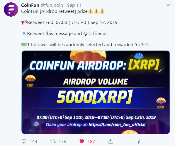 CoinFun tweet media