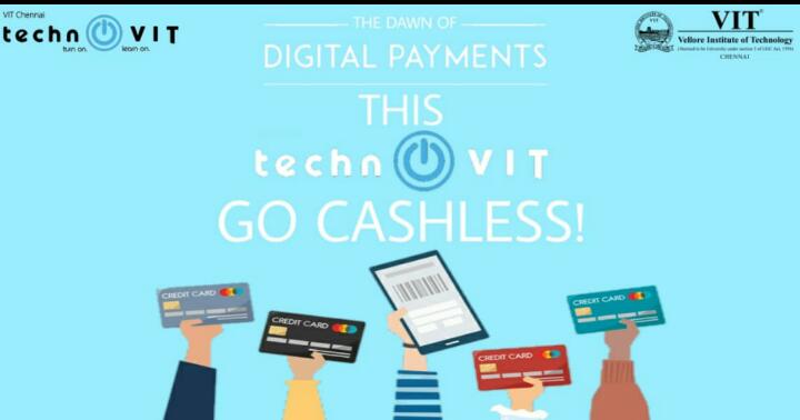 technovit's tweet photo. This technoVIT lets embrace technology wholeheartedly. Let's go digital. All registrations and payments will be through digital payments. 
#technoVIT19 #TurnOnLearnOn https://t.co/kUGVzmpAIC