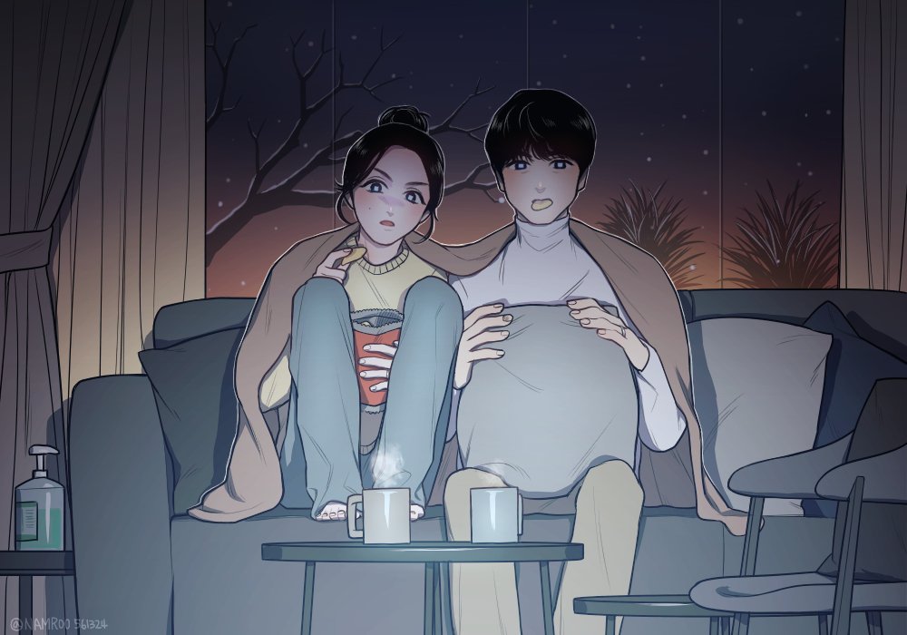 NamRoo561324's tweet photo. 바이탈커플 요한 집에서 같이 소소한 꽁냥연애를 보고 싶었던 아쉬운 맘을 달래보고자 저질러버린 그림..(미련질척맨
온도가 없는 요한이집을 시영이와 함께 온기가 채워지길 바랐는데 비워져서 아쉬웠다.ㅠ https://t.co/2jJDIDggbq