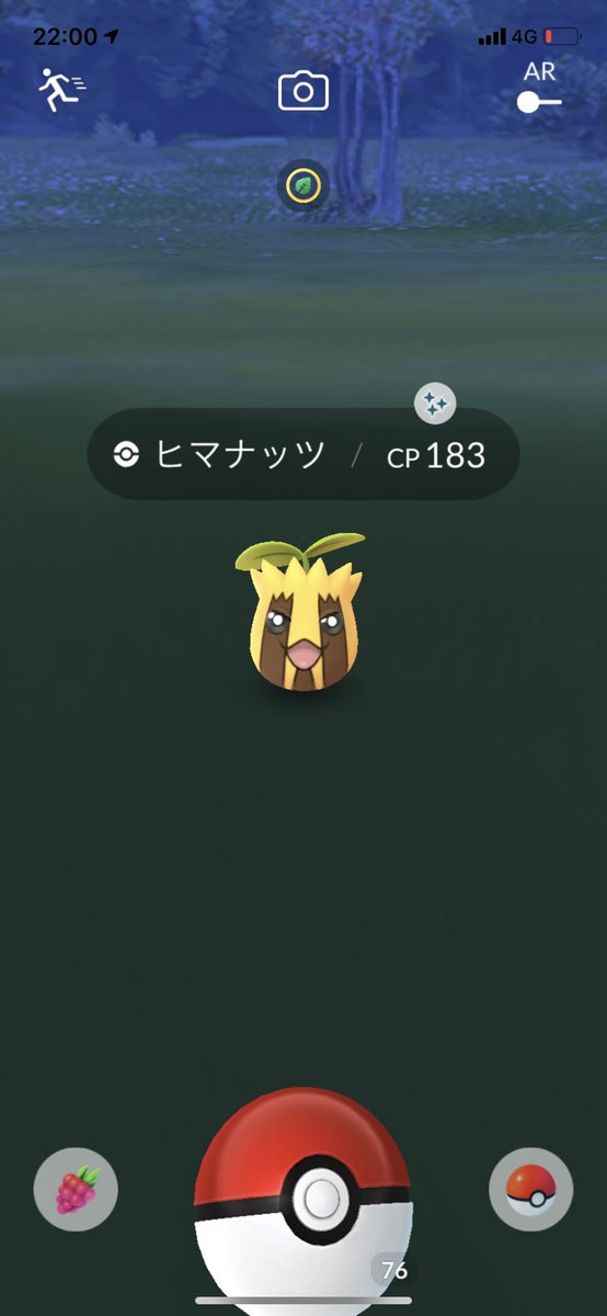 はっしー そういえばヒマナッツ色違い捕まえたよ ポケモンgo ヒマナッツ