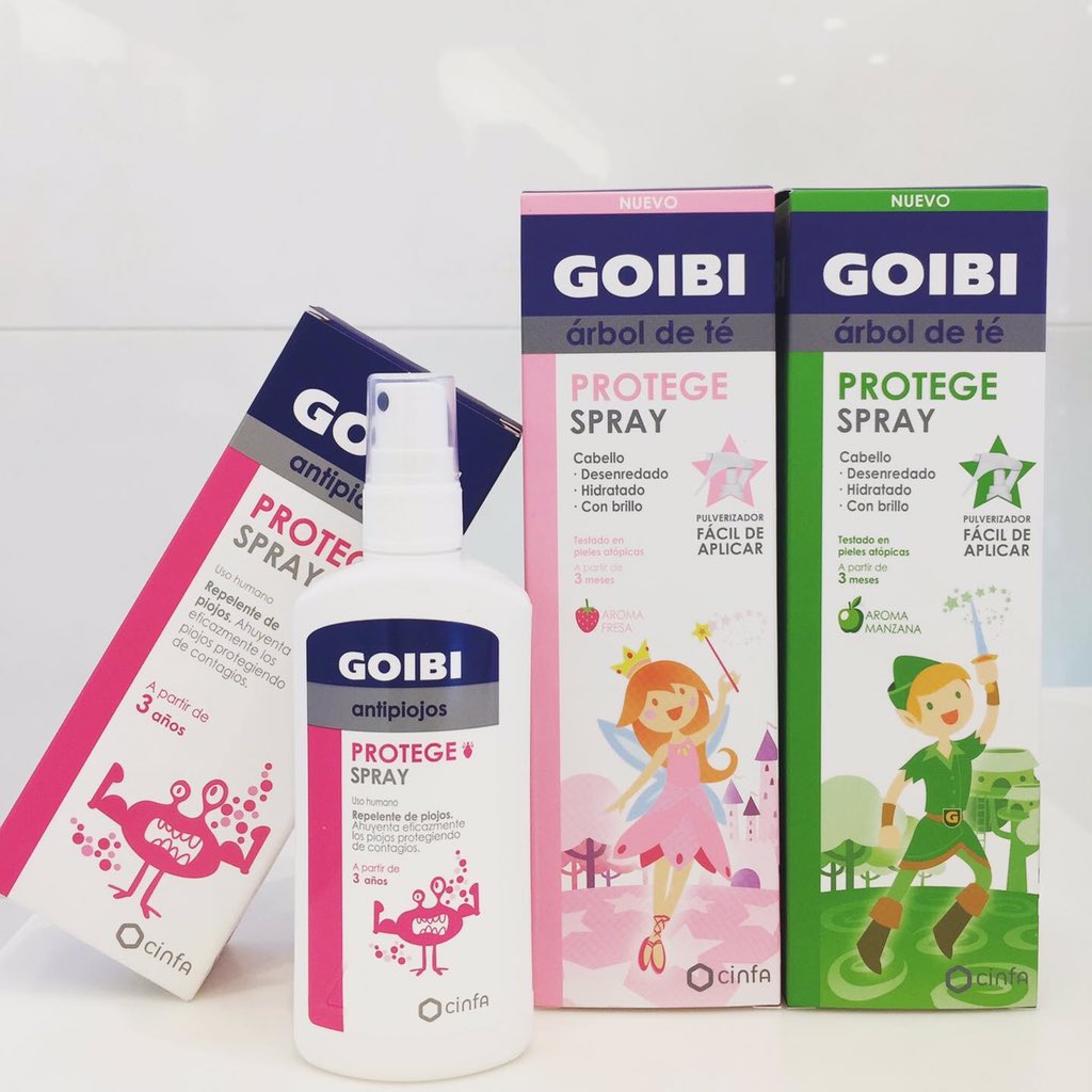 Farma_Arrechea's tweet photo. El spray #PROTEGE de #Goibi incorpora #aceite de #árboldeté como repelente y una mezcla de siliconas y acondicionadores que desenredan el pelo, protegen la estructura capilar interna del calor, suavizan el pelo y le dan brillo sin engrasarlo.
Disponible con aroma fresa o manzana. https://t.co/pch2nmlygI