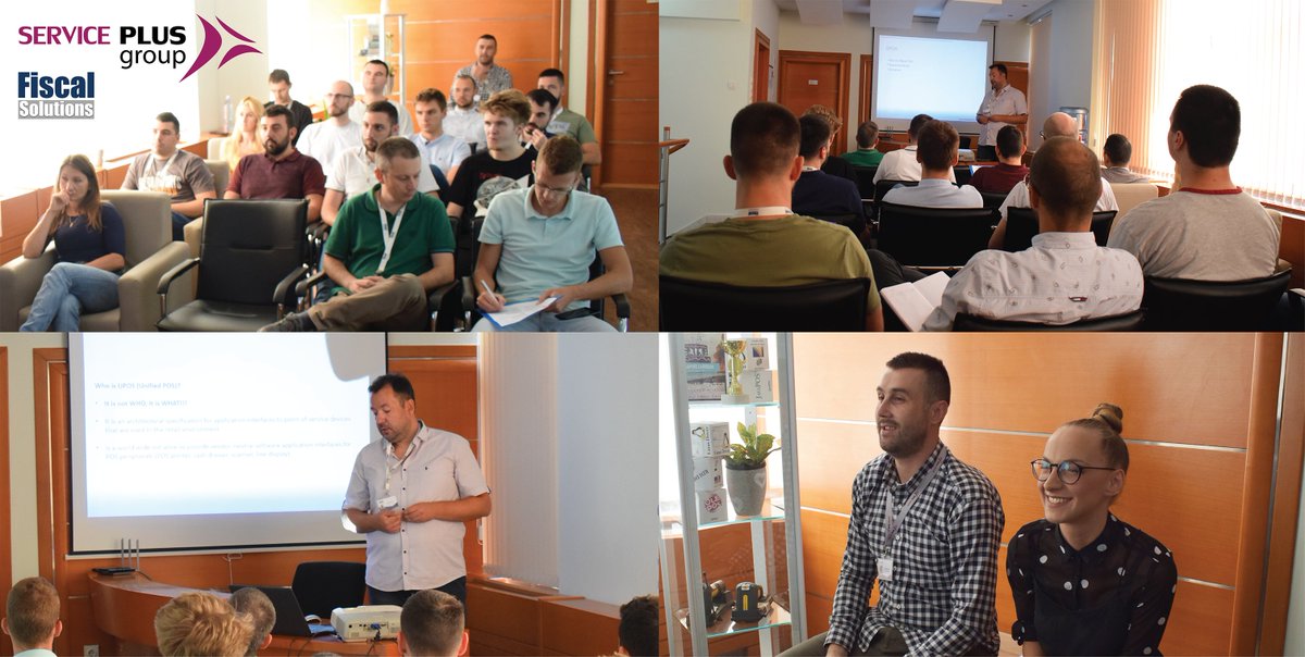 SolutionFiscal's tweet photo. Guided by the desire of our employees to make knowledge and information from various parts of the company available for all of us, #ServicePlusGroup has introduced SPG Academy.πToday, our colleague @ivanxhorvat
has held 1st course for all curious colleagues.π¨βπ«π‘π
#thatswhoweare https://t.co/tnl9gB0GJr