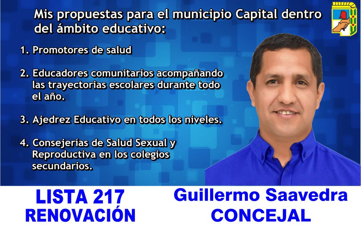 Es hora de renovar el aire en el Concejo Deliberante.