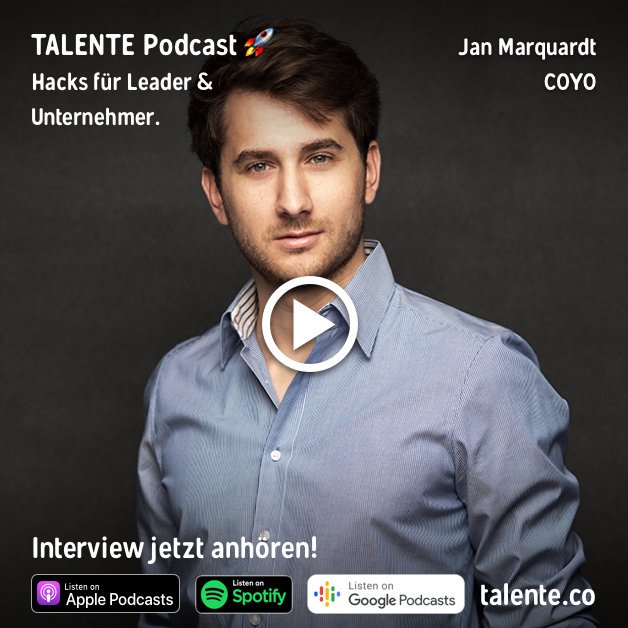 MichaelAsshauer's tweet photo. Wie konnte @janmarquardt mit @coyoapp eines der krassesten deutschen #Tech #Startups aufbauen – und das größtenteils unbemerkt von #Medien und #Öffentlichkeit? Darum geht's in meiner neuen #Podcast-Folge! 
➡️ https://t.co/2zBLftxZf8

#Entrepreneur #Mittelstand #startupstory https://t.co/qreWcGGfvH