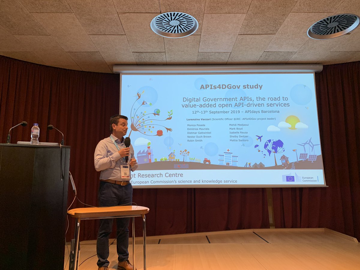 adrianafreitas's tweet image. APIs 4 Digital Government
#apis4DGov
Innovating public administrations within the EC Digital Single Market 
By Lorenzino Vaccari @lvaccari 

@APIdaysGlobal #apidaysbarcelona