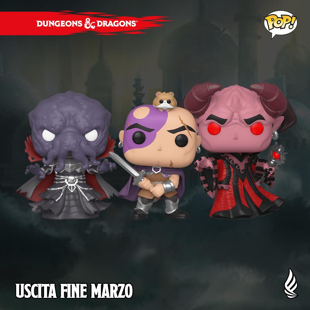 Legacysrl's tweet photo. Dai manuali e dalle avventure, arrivano nei vostri negozi i personaggi di Dungeons &amp; Dragons in versione Funko POP! ⚔

Preordina subito, l'uscita è prevista per fine marzo!

➡ https://t.co/kiSbhGReze https://t.co/y6xCRStVPV