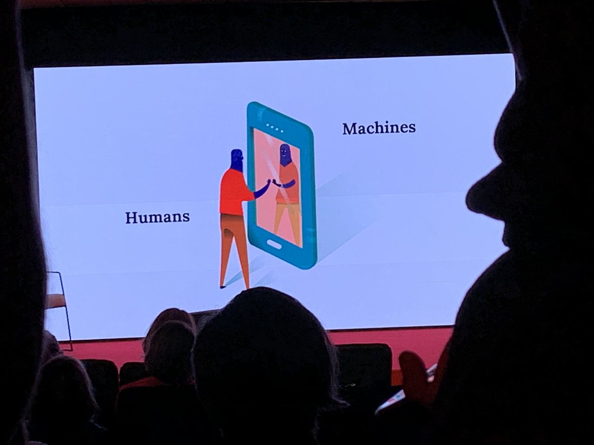 BullingJ's tweet photo. Relevant topic as AI is touching all of us. Are we as designers aware of what responsibility comes with this technology?  Thanks for a nice pres today @ChristianaChae 💪🏽 https://t.co/SDaILUGOwU