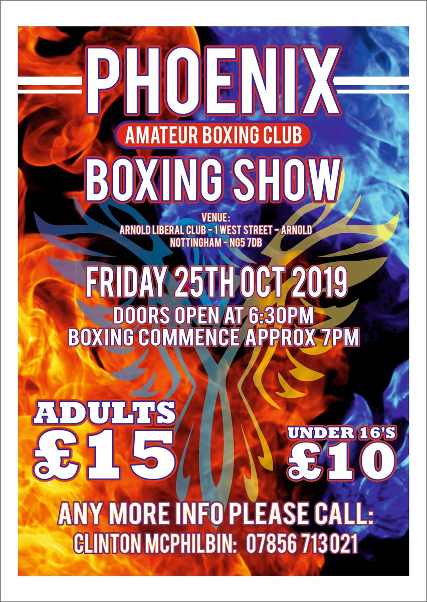 PhoenixABC1's tweet image. Next boxing show