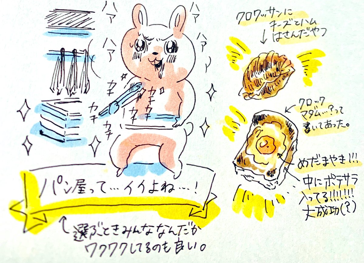 今日、ふと降りたことない駅で降りてみようと思い赤羽駅でパン買いました パン屋って…いいですよね… 
