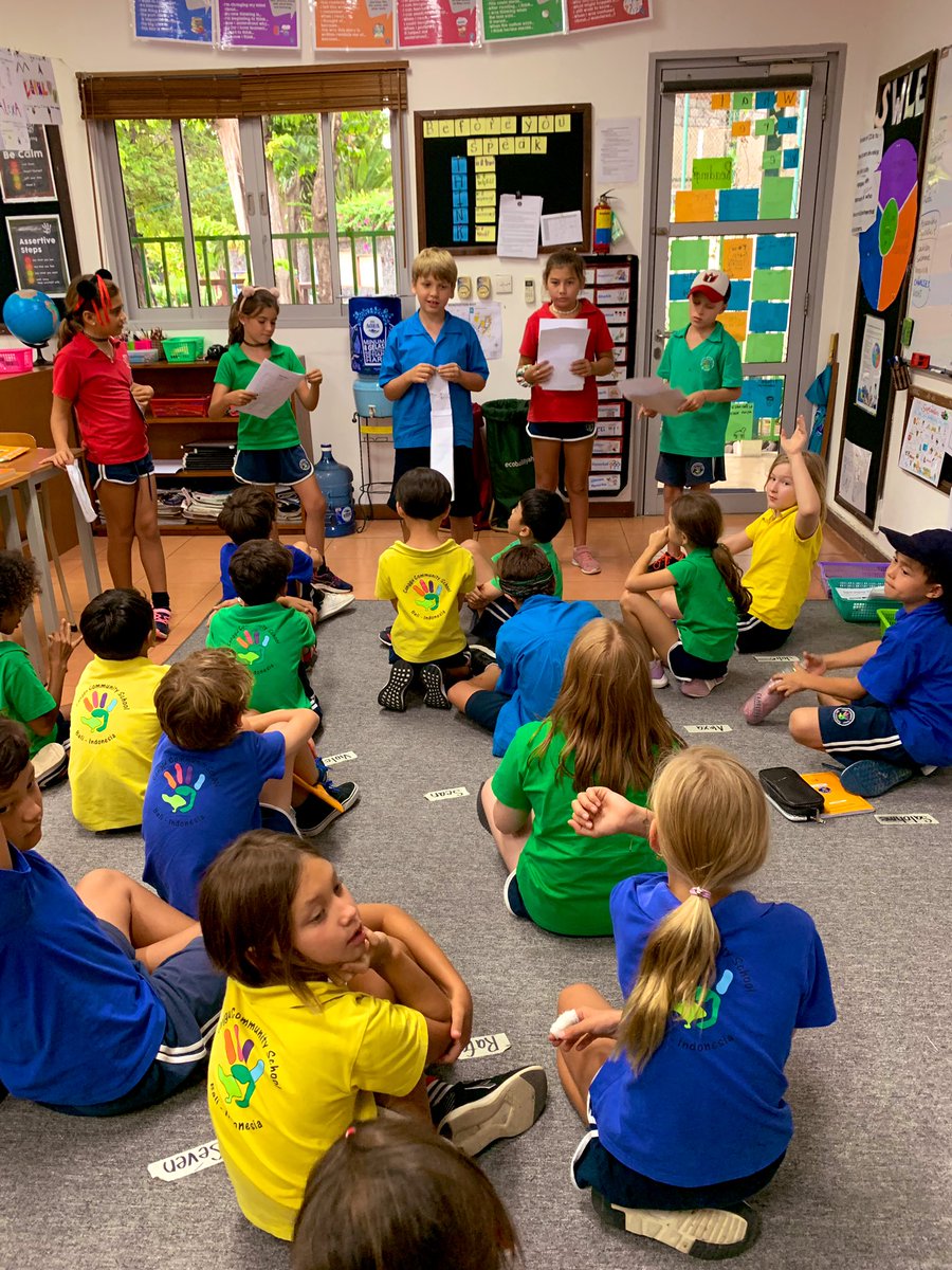 ccsyear5s's tweet photo. Getting prepped and pumped for our Key Stage 2 Assembly tomorrow. Two stars and a wish feedback for our presenters🤩#studentled #agency #sharingout @srvshannon @CCSBali1 https://t.co/s6l4qmrROQ
