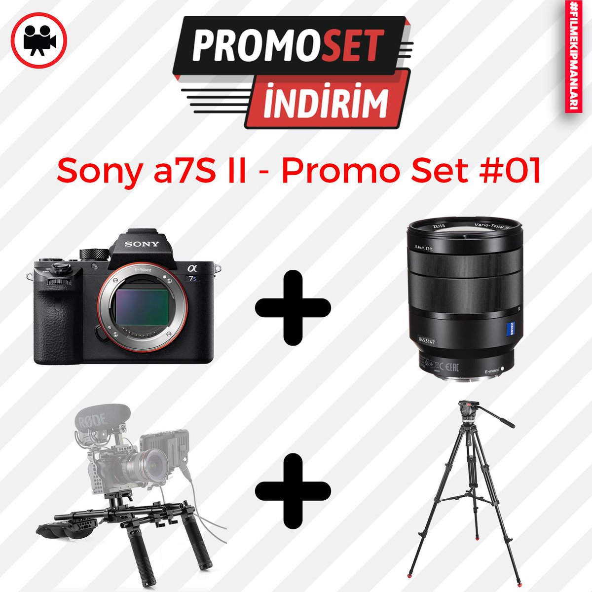 filmekipmanlari's tweet photo. https://t.co/D0P2KLhKOm'dan #Ekonomik Mini #Set'ler:
Sony Alpha a7S II – Promo Set 01
https://t.co/VJJUObXtkb
🐸 WhatsApp: 0533 548 70 01
#okullaraçılıyor #bmpocket4k #promoset #filmekipmanlari https://t.co/dceQzKV1JN