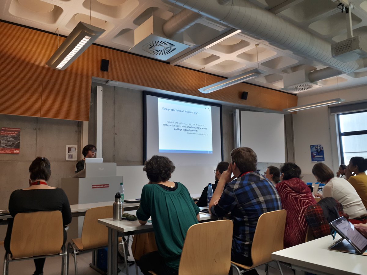 Irina Zakharova on teachers, data production, and educational software. And expanding definitions of code #datapower2019