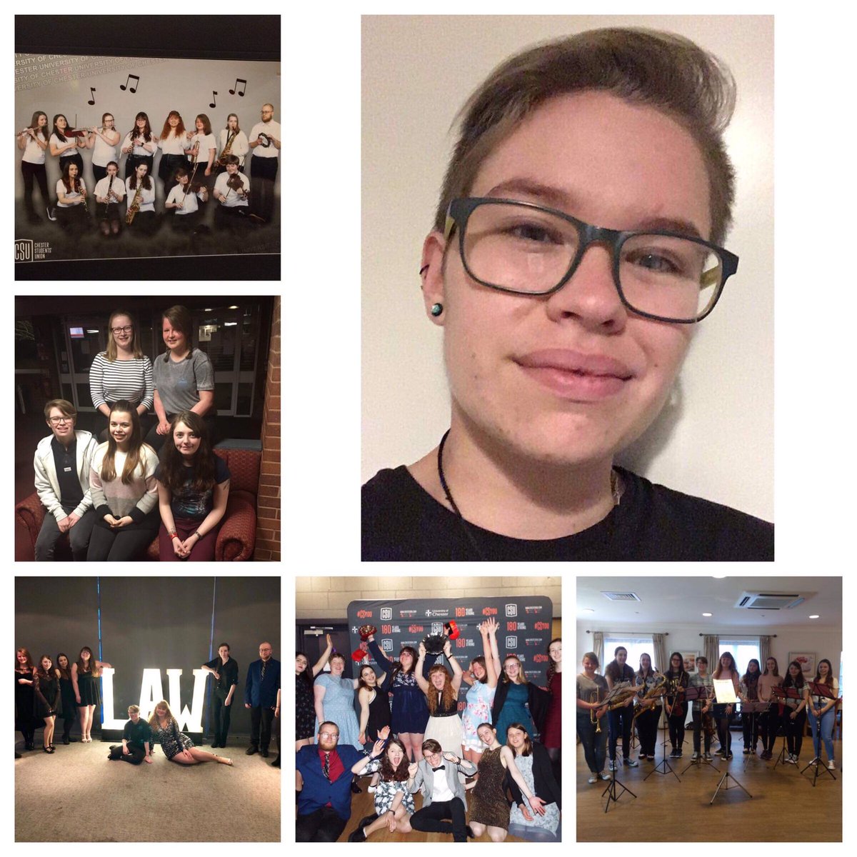 🚨MEET THE COMMITTEE!!🚨
Day 4: 

Name: Corin 
Course: Psychology - 2nd Year 
Instrument: Violin 🎻 
Role: Charities Officer 🌷 
As charities officer, I look after the fundraising side of the society to donate to charity in lots of different ways