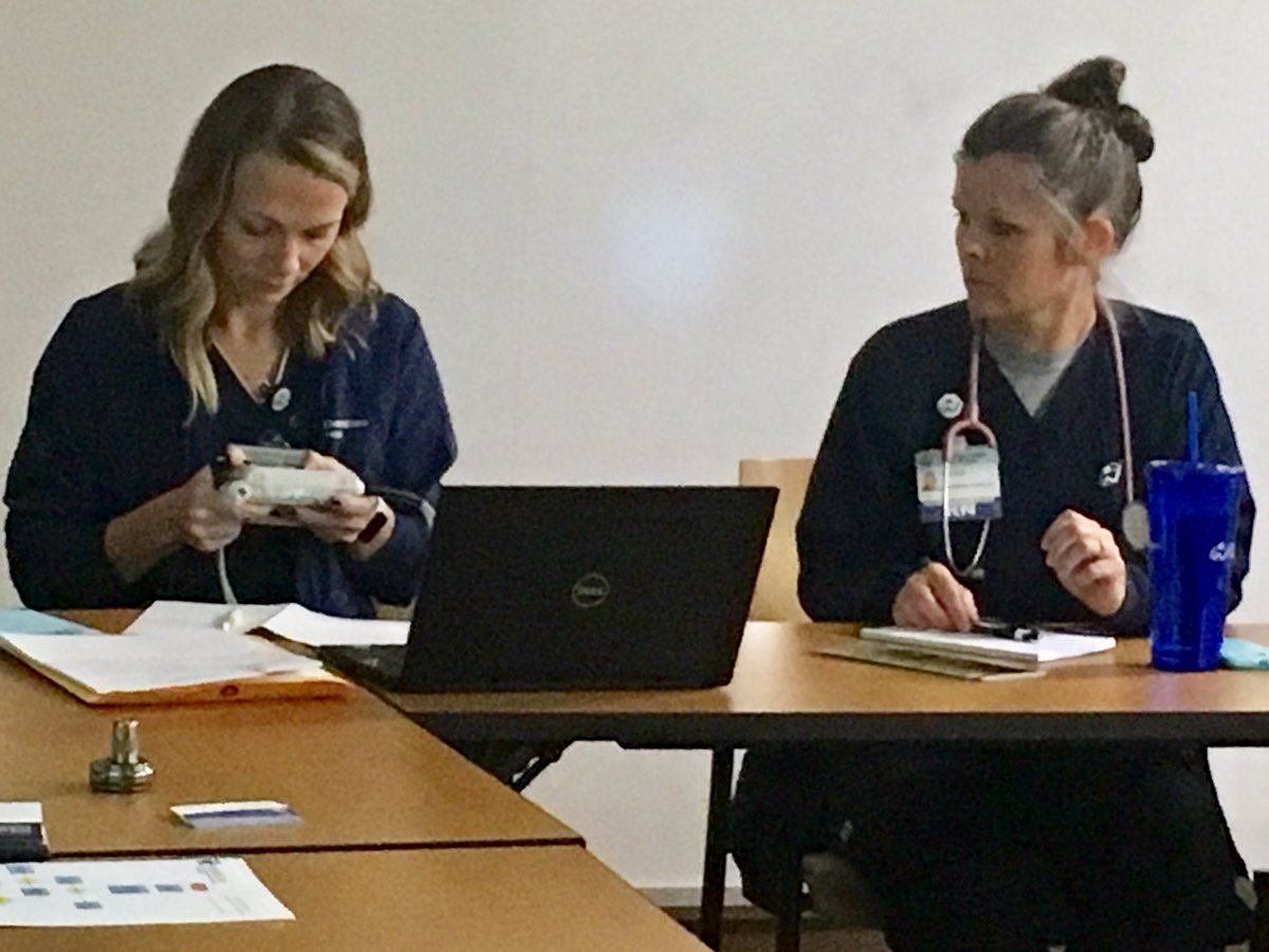 rebeccacrafthq's tweet photo. .@GillKentucky we kicked off the day collaborating with #GillAffiliate, @OwensboroHealth, for the first of two #LVAD trainings! Special thanks to Blakeley McDaniel with @OwensboroHealth #ED for organizing and @GillKentucky #MCS coordinator, Rachel Unger, for presenting! https://t.co/sXtuBt95fi
