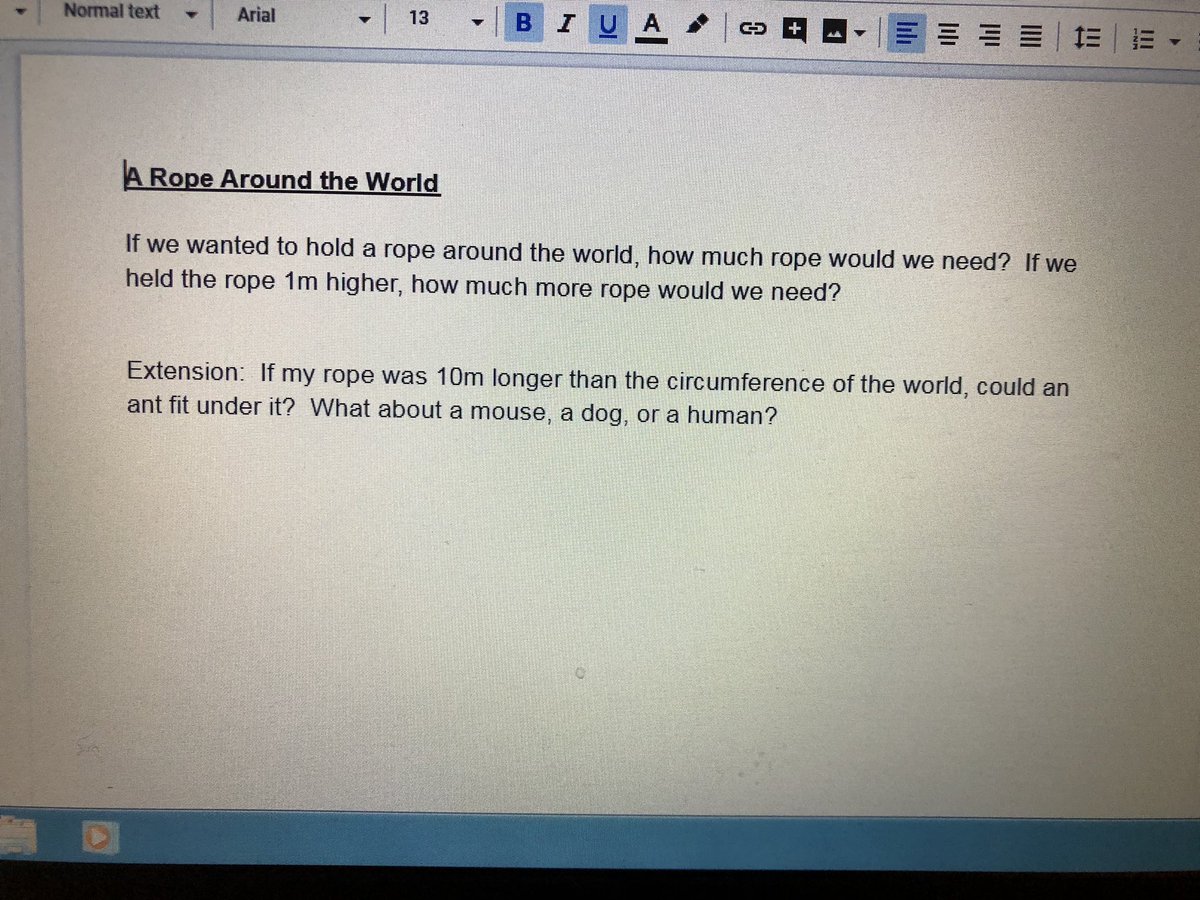 ms_apps_math's tweet photo. MAP 4C students were introduced to this question to begin their unit.

Excellent discussions about selecting formulas, isolating variables, converting units and the significance of decimals.

We’ll revisit this later to discuss how to solve problems without using numbers. https://t.co/SQ73JExbw0