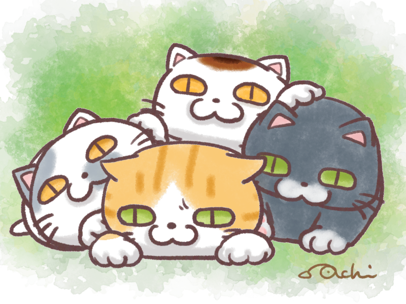 アチハウス イラストレーター Twitterissa なぜか上に乗りたがるねこさん ぐちゃーって重なっているのは大好物です 下の子は重くないのだろうか ねこ Cat 猫あるある イラスト Illustration T Co 9jsz9actpa Twitter