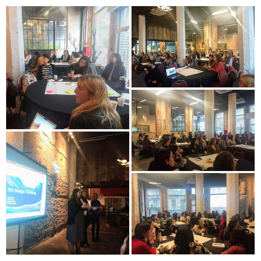 rachgod's tweet photo. Día 1 del Education that matters #Hoy #IBMDesignThinking con @IBMVolunteers de @IBMUruguay #GoodTechIBM #womenempowerment https://t.co/trud8h7m2I