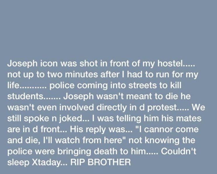 _Miyin's tweet photo. #JusticeForFUOYE #FUOYE Rest on J. Icon😭 https://t.co/7f5xay1Mch