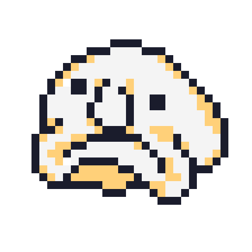 helloyellowlime's tweet photo. blobfish ♥️ #MakeItCute #pixelart #ドット絵 #pixel_dailies @Pixel_Dailies https://t.co/zftwp6N7Aw