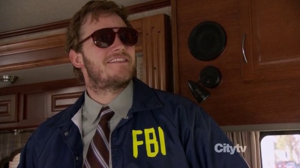 Burt Macklin, FBI #NFID20 <a href="/prattprattpratt/">Chris Pratt</a>
