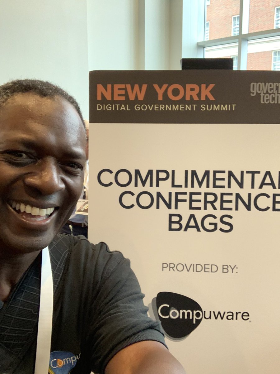 @compuware supporting New York Digital summit #govtechlive