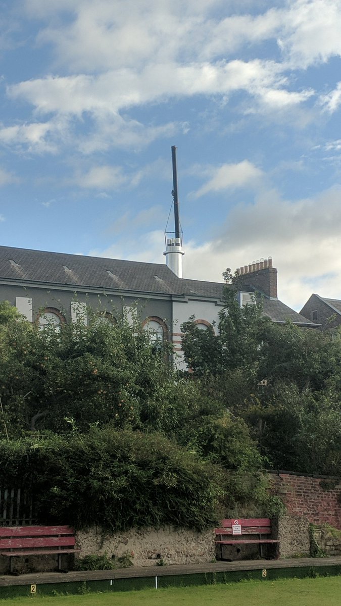 foSummerhill's tweet photo. @newcastlehelix could you tell us what the chimney is that's just appeared? https://t.co/wbZwxADeD5