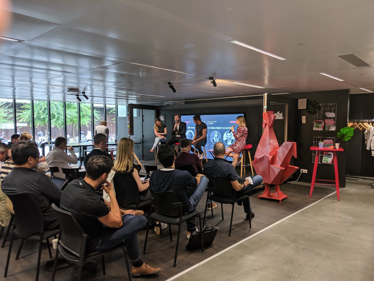 #b2brocks From product to platform - MVP to Growth : find how <a href="/PayFit/">PayFit France</a>, @Mirakl_FR, <a href="/meet_aiden/">aiden.ai</a> &amp; <a href="/Privateaser/">Privateaser</a> are scaling their businesses 🛠️⚒️