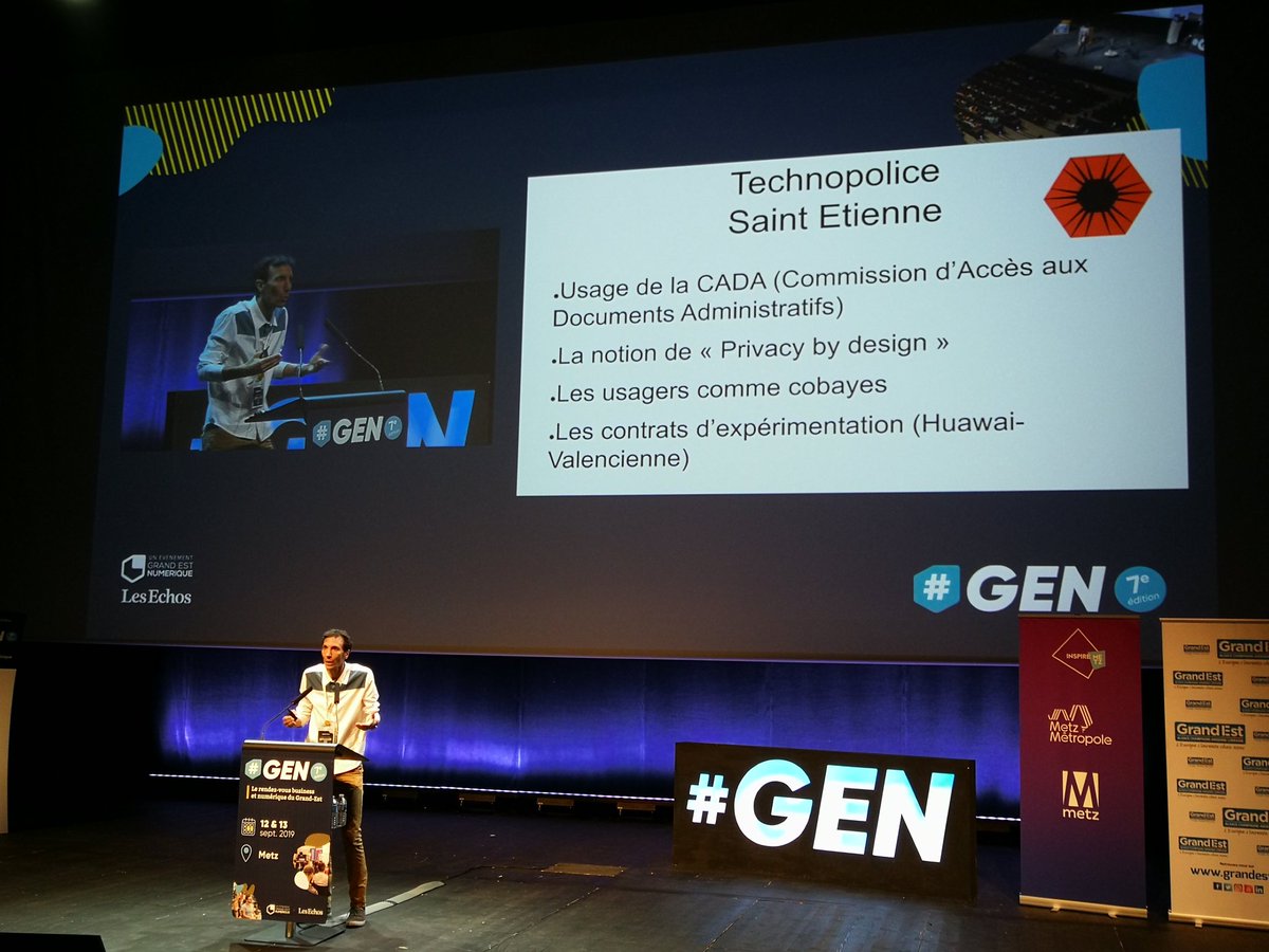 GENumerique's tweet image. 3) TECHNOPOLICE :
Le #Privacy by Design est de créer le produit dès le départ de manière à ce que le système utilise les données dont nous avons besoin
⏭️ Le citoyen de la #SmartCity est donc vu comme un cobaye 
#GEN2019