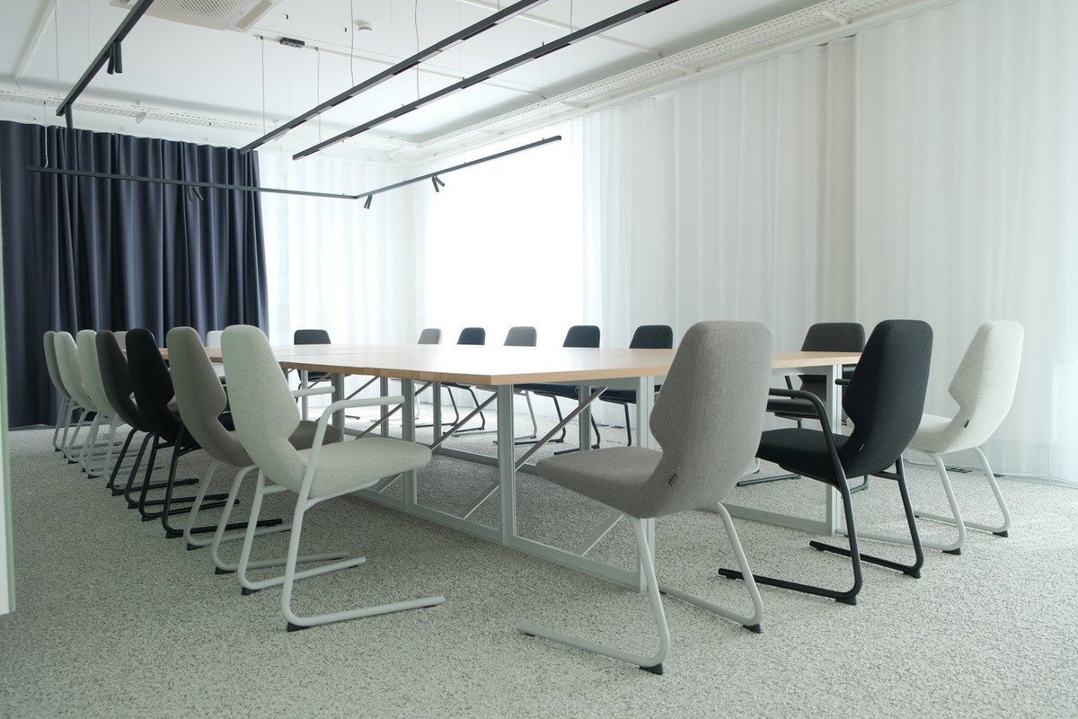 prostoria_eu's tweet photo. colours can positively affect your mood, so it’s no surprise that soft pastel shades are present in offices lately. delicate soft tones inject liveliness into space of national register for electric waste equipment in Nürnberg.
interior design: OBLIK
project: stiftung ear https://t.co/w9Y9UwM1sZ